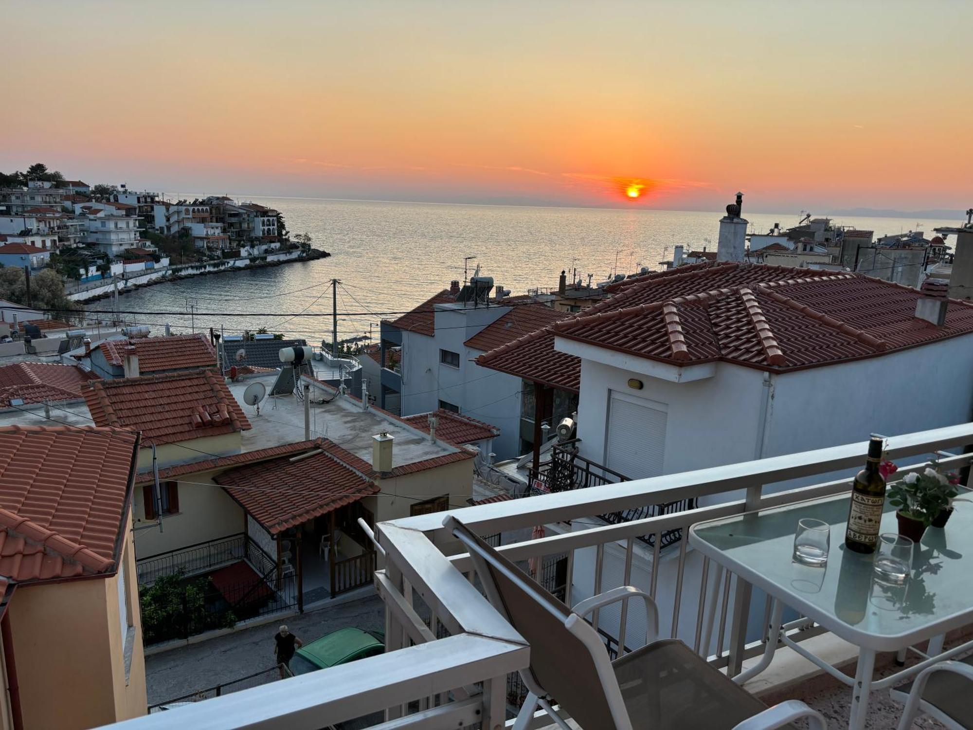 "Thea" Apartment 1 Skála Marión Bagian luar foto