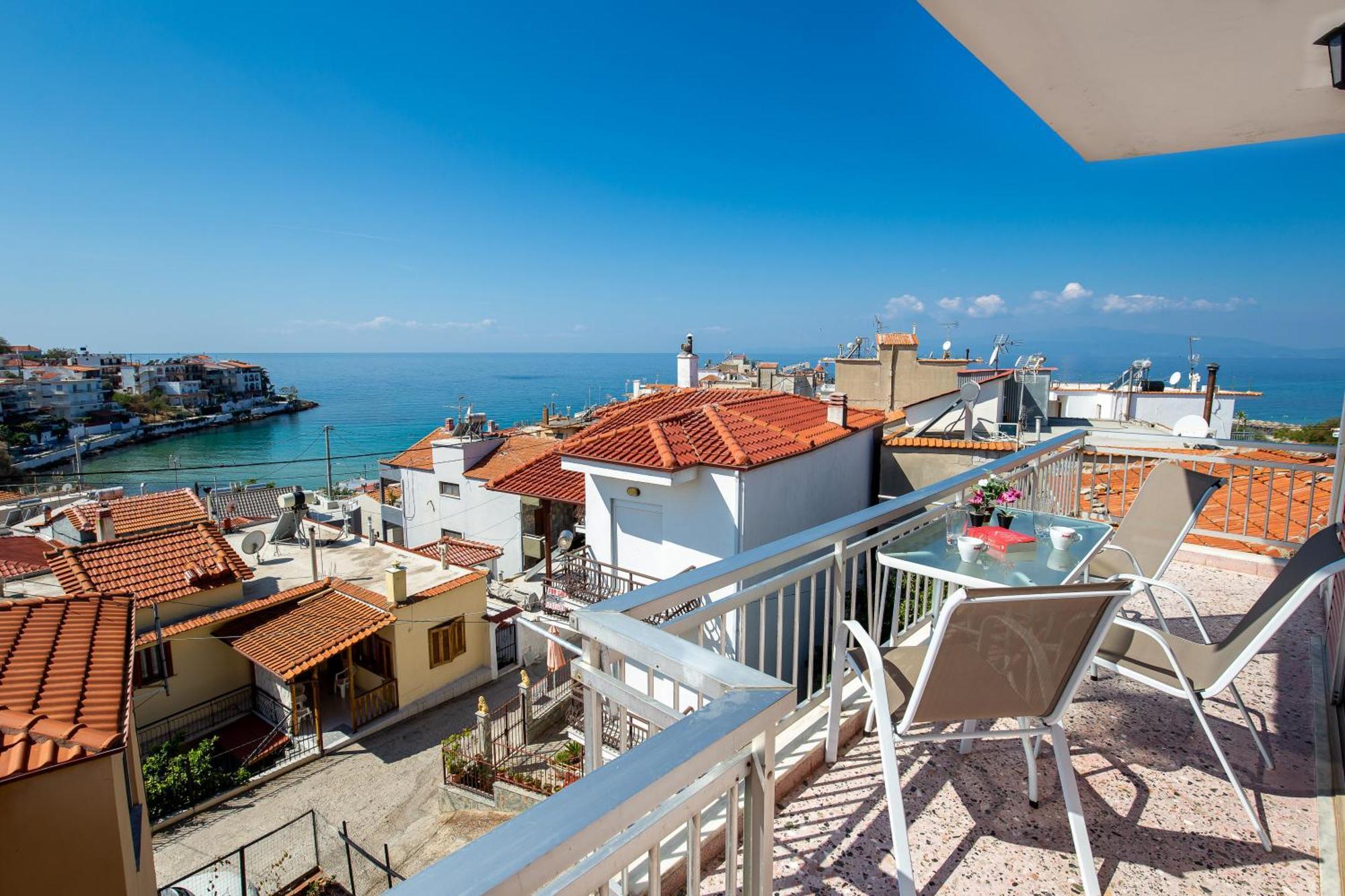 "Thea" Apartment 1 Skála Marión Bagian luar foto